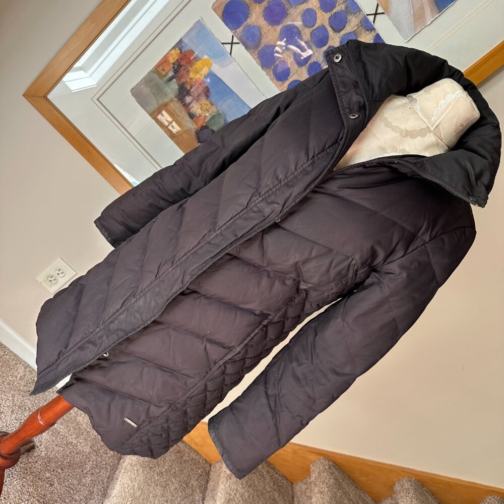 Kenneth Cole Reaction Down Fill Winter Coat Long